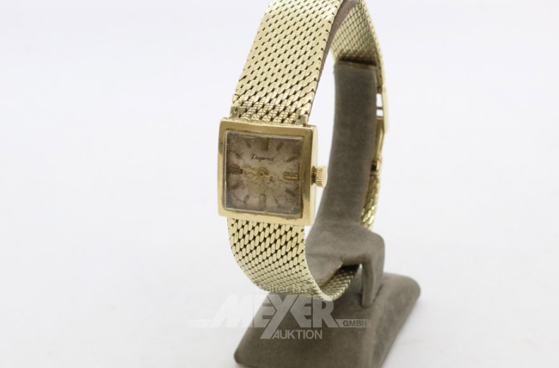 Damenarmbanduhr ''DUGENA'', 585er GG