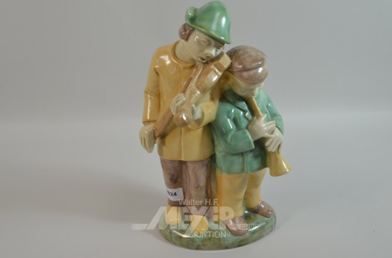 Keramik-Figur, ''Musikanten''