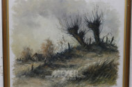 Gemälde, ''Herbstl. Landschaft''