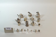 Sammlung Kleindekorationen, Silber: