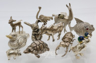 umfangr. Sammlung Miniatur-Tierfiguren
