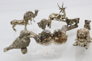 umfangr. Sammlung Miniatur-Tierfiguren