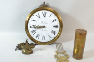 Wanduhr, bez. DUBOIS, mit Freischwinger