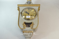Wanduhr HEDEMORA, farbig gefasst,