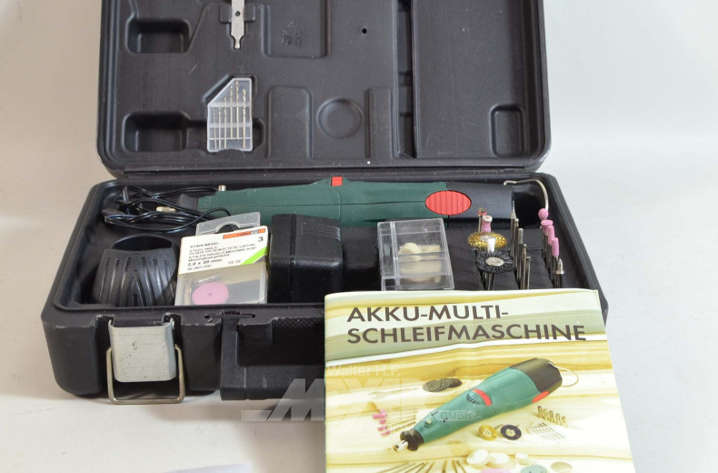 Akku-Multischleifer, PARKSIDE, im Koffer