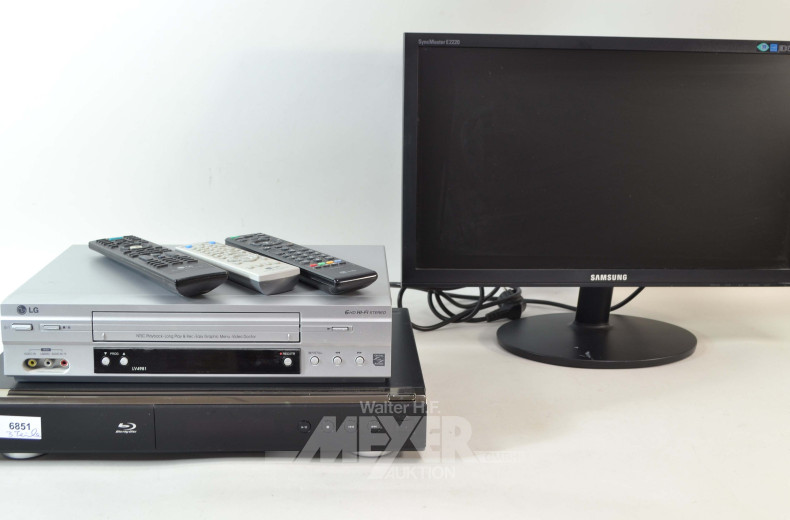 3 Teile Elektronik, bestehend aus: