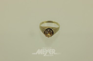 Damenring, 585er GG, mit gelbem