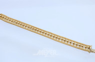 Armband, 750er GG, ca. 32,5 g.,