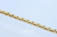 Gliederarmband, 585er GG, ca. 25 g.