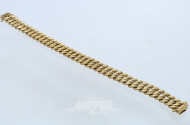 Armband, 585er GG, ca. 23 g.,