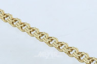 Armband, 585er GG, ca. 23 g.
