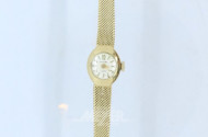 kl. Damenarmbanduhr, 585er GG, ANKER,