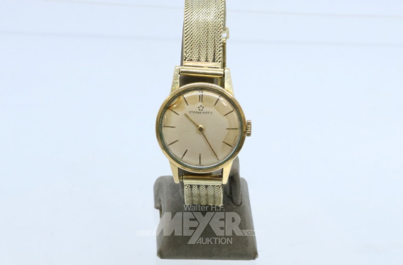 Armbanduhr, 585er GG, ETERNA,