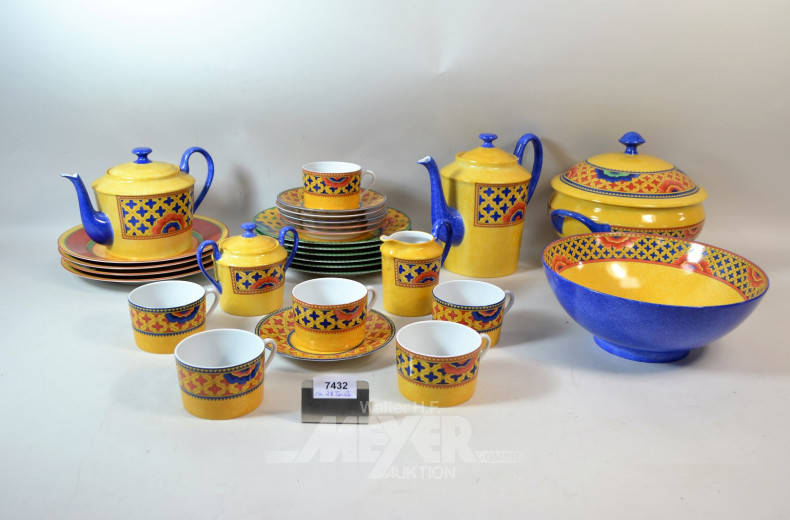 Porz.- Kaffee- u. Speise-Service-Teile