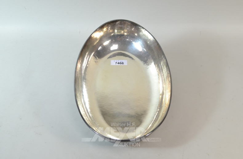 Schale, 835er Silber, ca. 500 Gramm