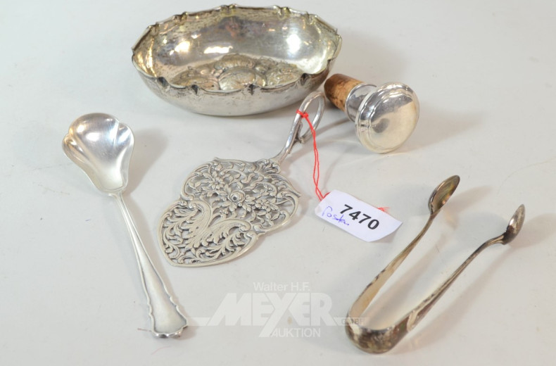 Konvolut 800er Silber bestehend aus: