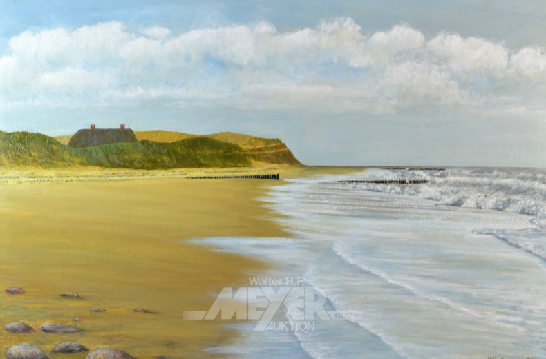 Gemälde ''Brandung vor Sylt ''