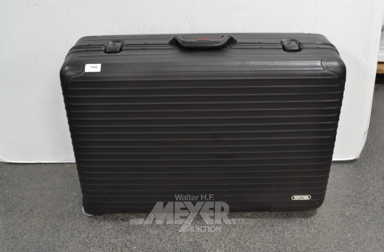 gr. Reisekoffer RIMOWA, schwarz,