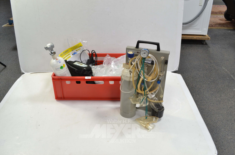 2 Sauerstoff-Beatmungsgeräte: