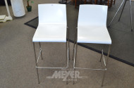 2 Barhocker PEDRALI Kuadra,
