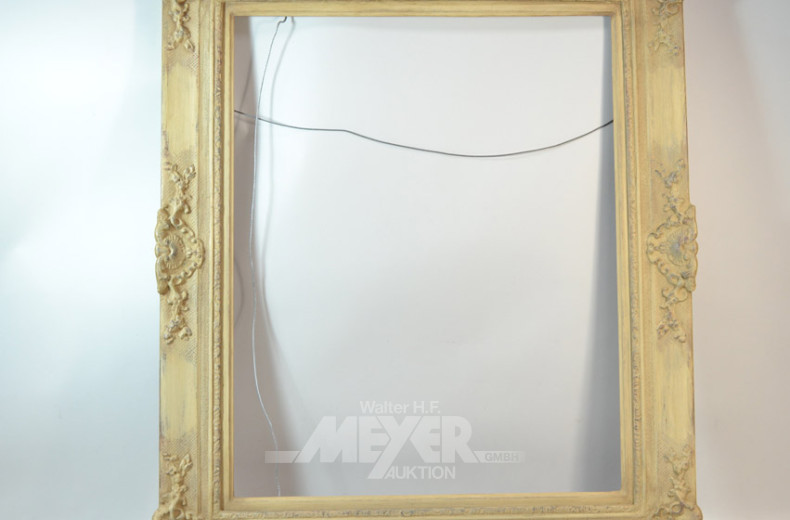 Holz Bilderrahmen, beigefarbig