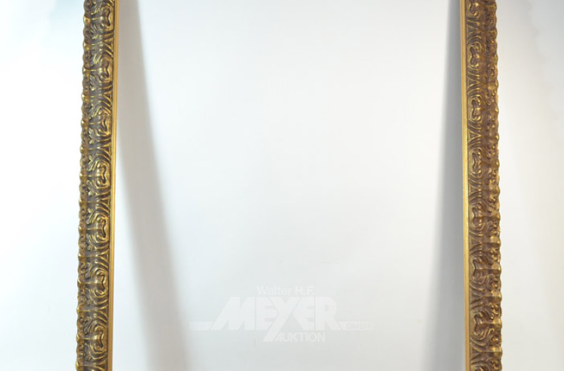 Bilderrahmen, Holz, goldfarbig