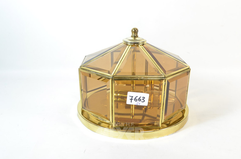 2 Deckenlampen, 1-und 2-flammig