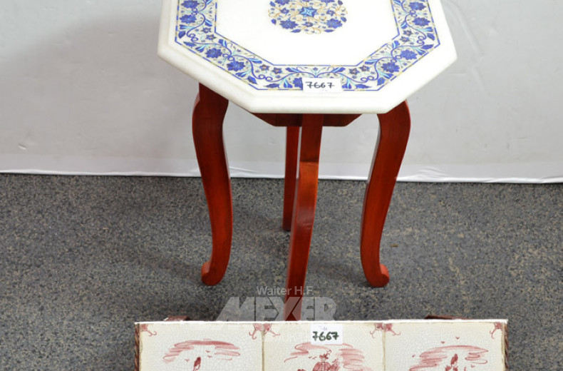 Blumenhocker und 1 Wandkonsole