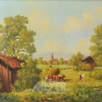 Gemälde ''Heuernte''