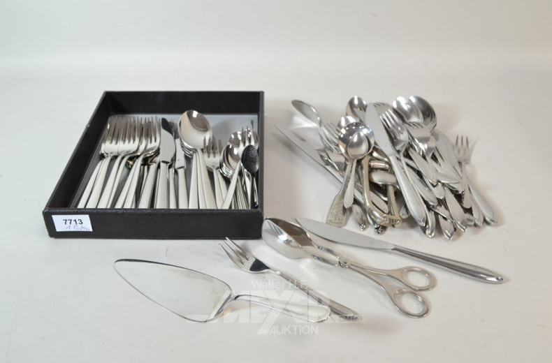 Posten Besteckteile, u.a. ''WMF''