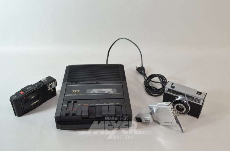 Posten Kameras und Zubehör: