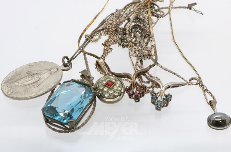 Posten Silberschmuck