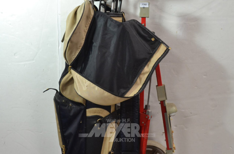 Golfbag auf Rollen ''TURFMASTER''