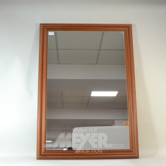 Spiegel im Holzrahmen,  92 x 60 cm