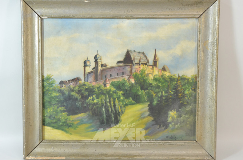 Gemälde ''Burgansicht''