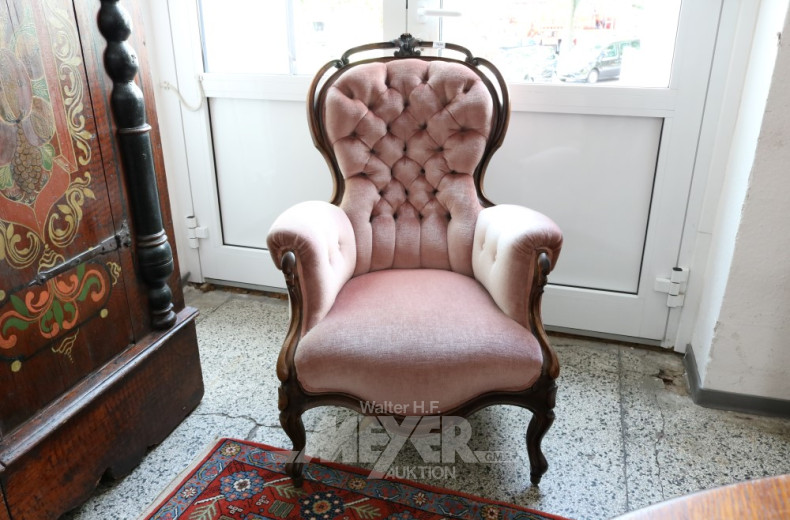 Armlehnsessel, Mahagoni, L.-Ph.-Stil