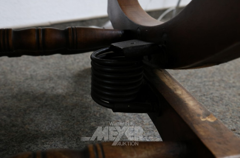 Schaukelstuhl, Nussbaum,