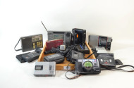 Konvolut Tischradios und Walkman
