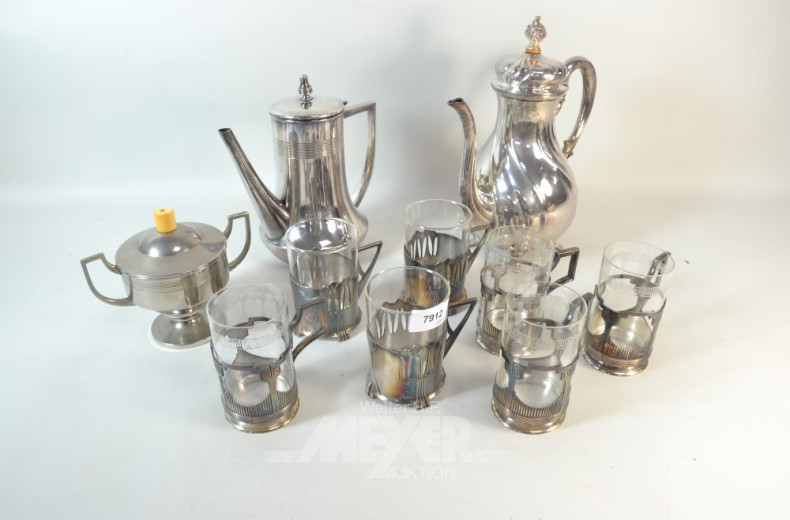 Konvolut Plated und Versilbertes: