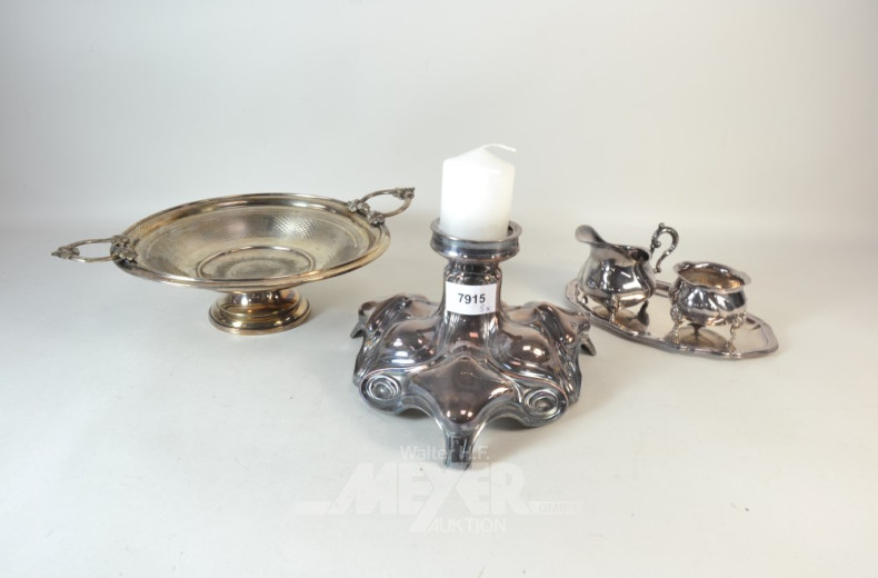 Konvolut Plated best. aus: Schale,