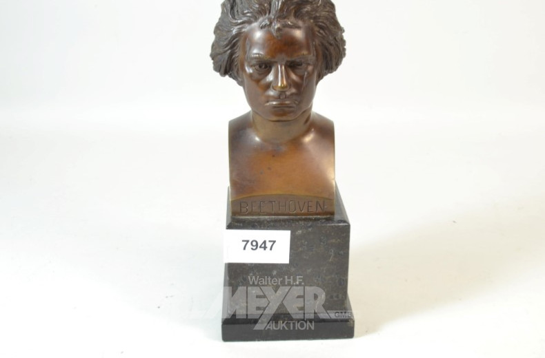 Bronze-Büste ''Ludwig van Beethoven'',
