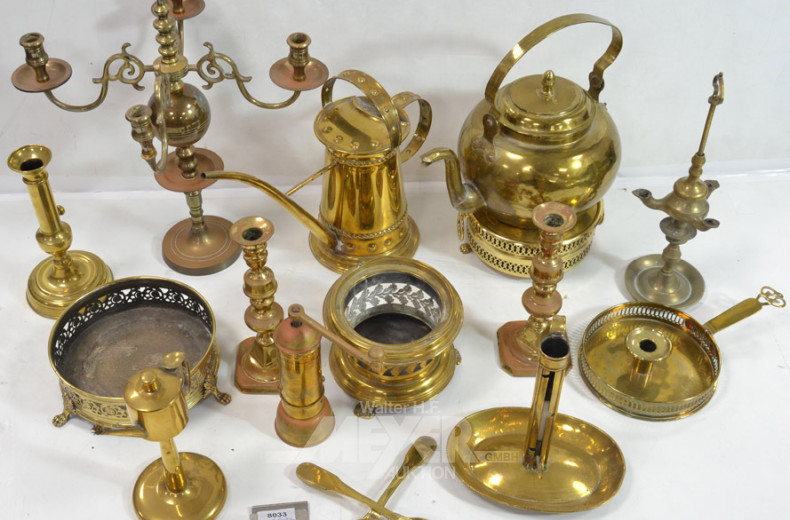 gr. Posten Meesingdekorationen: