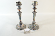 Paar gr. Kerzenleuchter, 1-flammig