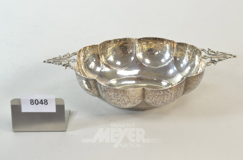 kl. ovale Anbietschale, 925er Sterling