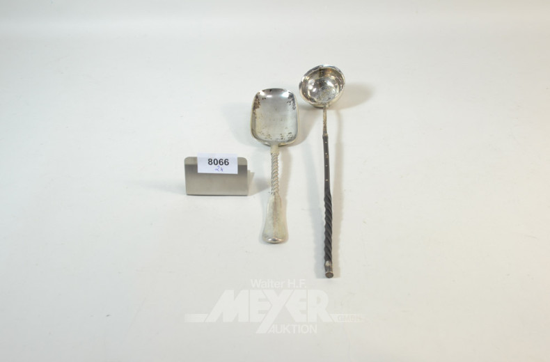 kl. Schöpfkelle mit Münzboden,