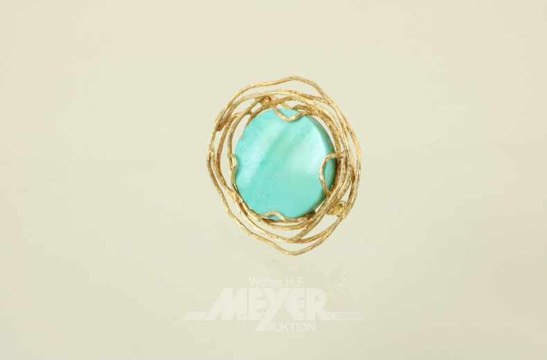 Schmuckgarnitur, 585er GG, 3-tlg.,