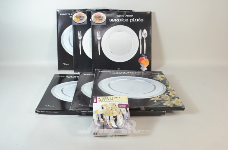 Posten Dekorationen: Platzteller,