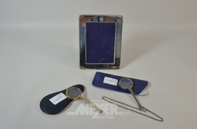 Fotorahmen, 2 Lorgnons