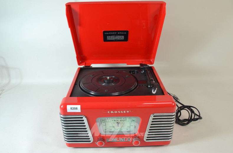 Radio mit Plattenspieler ''CROSLEY''