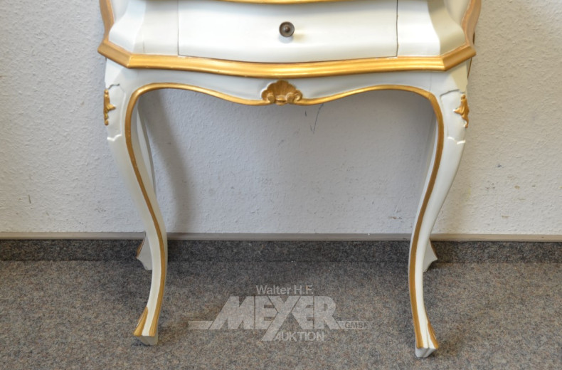 2 Konsoltische mit je 1 Schublade